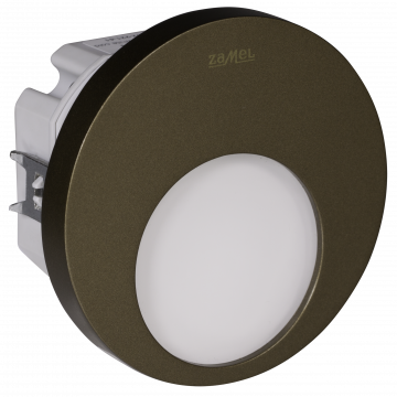 MUNA LED lamp flush mounted 230V AC RF receiver gold warm white TYPE: 02-224-42