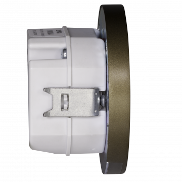 MUNA LED lamp flush mounted 230V AC RF receiver gold warm white TYPE: 02-224-42