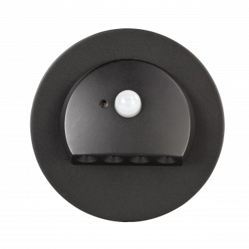 RUBI LED fixture FM 14V DC motion sensor black war m white type: 09-212-62