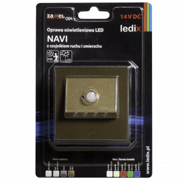 Світильник LED NAVI В/К 14V DC датчик ZLO білий тепла TYP: 11-212-42