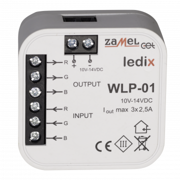 Unterputz-RGB-Verstärker TYP: WLP-01