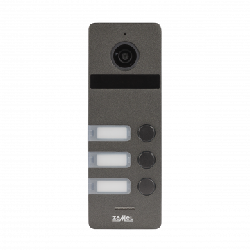 3-BUTTONS OUTDOOR PANEL VIDEO GREY TYP: VO-803S