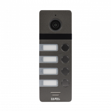 4-BUTTONS OUTDOOR PANEL VIDEO GREY TYP: VO-804S