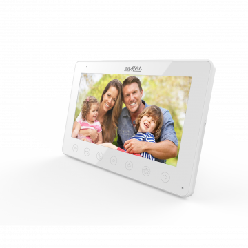 7 INCH VIDEOMONITOR WITH TOUCH BUTTONS white TYP: VP-807W