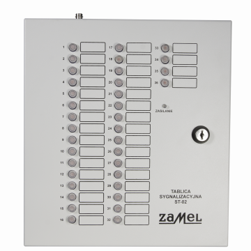 SIGNAL TABLE FOR 36 TRANSMITTERS TYPE: ST-02