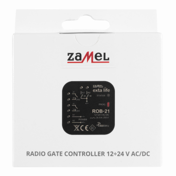 RADIO GATE CONTROLLER TYPE: ROB-21/12-24V