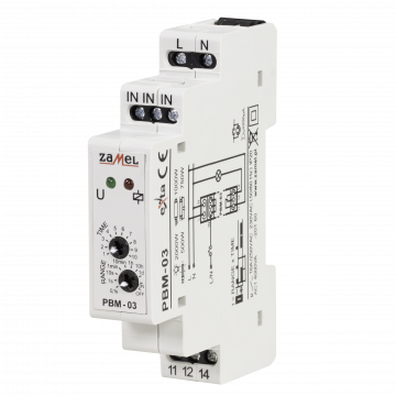 BISTABLE RELAY TIME LIMITER 230V AC TYPE: PBM-03