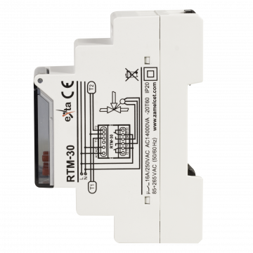 MULTIMODE TEMPERATURE REGULATOR WITHOUT PROBE 230V AC 16A