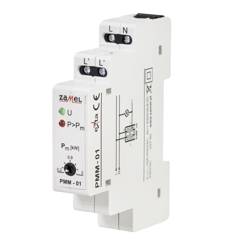 POWER ABSORPTION LIMITER 230V AC 0,22kW TYPE PMM01