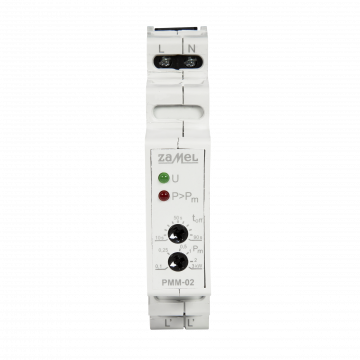 Power limiter 100W - 3kW with adjustable settings operating time from 0 to 90s TYP: PMM-02