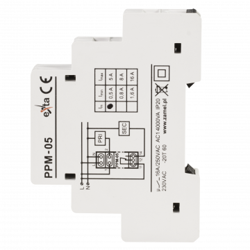 PRIORITY RELAY 230V AC 0,5-5A TYPE: PPM-05/5