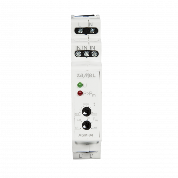 Staircase relay with power limiter function TYPE: ASM-04