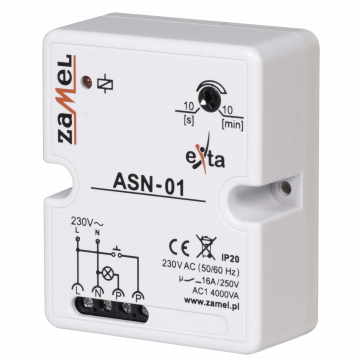 STAIRCASE TIME DELAY SWITCH 230V AC TYPE: ASN-01