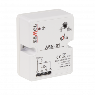 STAIRCASE TIME DELAY SWITCH 230V AC TYPE: ASN-01