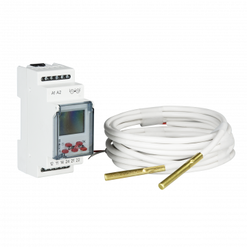 TEMPERATURE REGULATOR 5-95C WITH 2 PROBES 230V AC TYPE: RTM-30/S