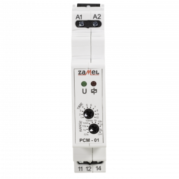 TIME RELAY ON-DELAY 12-240V AC/DC TYPE: PCM-01/U
