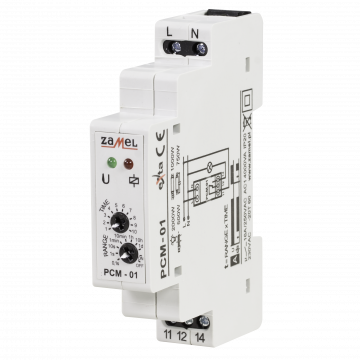TIME RELAY SWITCH ON DELAY 230V AC TYPE: PCM-01