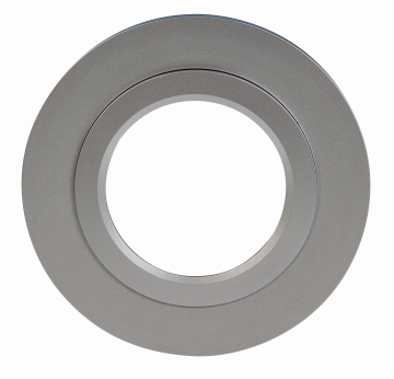 KONEKTO frame single round, silver SILVER type: LSR-SO-X1