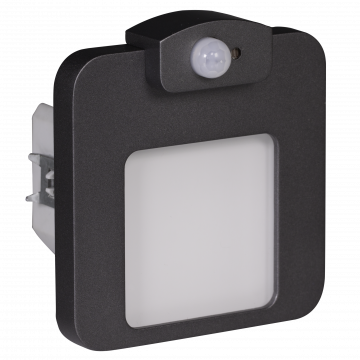 MOZA LED fixture FM with motion sensor 230V AC gra phite, neutral white type: 01-222-37