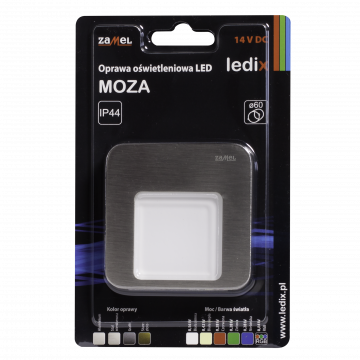 MOZA LED lamp flush mounted 14V DC steel cold white TYPE: 01-211-21