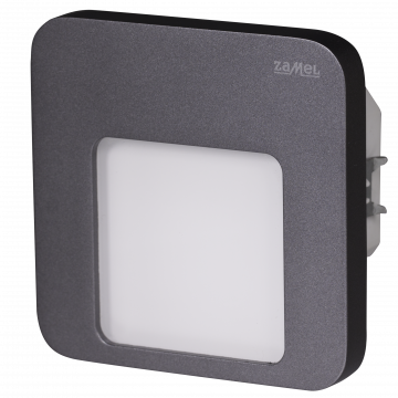 MOZA LED lamp flush mounted 230V AC RF receiver graphite cold white TYPE: 01-224-31