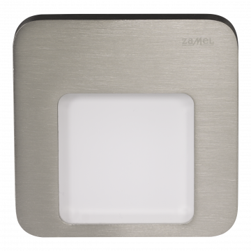 MOZA LED lamp flush mounted 230V AC RF receiver steel cold white TYPE: 01-224-21