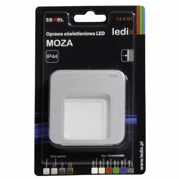 MOZA LED lamp surface mounted 14V DC aluminium RGB TYPE: 01-111-16