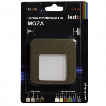 MOZA LED lamp surface mounted 14V DC gold cold white TYPE: 01-111-41