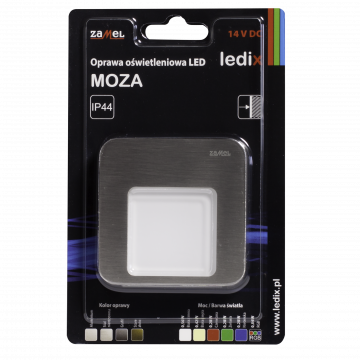 MOZA LED lamp surface mounted 14V DC steel RGB TYPE: 01-111-26