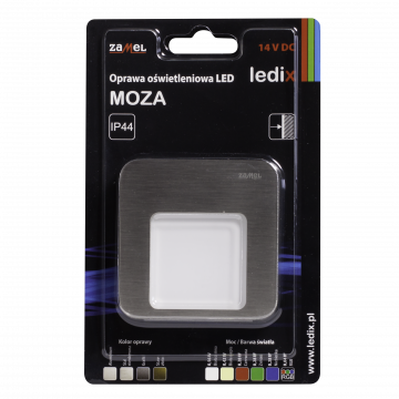 MOZA LED lamp surface mounted 14V DC steel warm white TYPE: 01-111-22