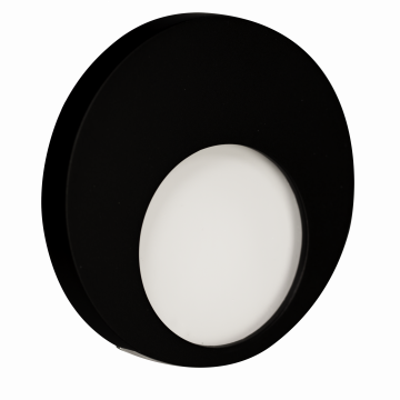 MUNA LED fixture FM 14V DC black, cold white type: 02-211-61