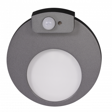 MUNA LED fixture FM 230V AC with motion sensor gra phite neutral white type: 02-222-37