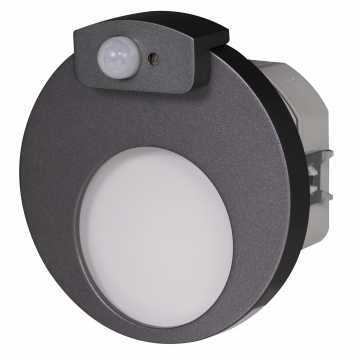 MUNA LED fixture FM 230V AC with motion sensor gra phite neutral white type: 02-222-37