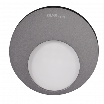 MUNA LED lamp flush mounted 14V DC graphite cold white TYPE: 02-211-31