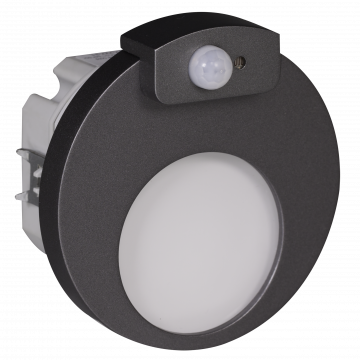 MUNA LED lamp flush mounted 14V DC motion sensor graphite cold white TYPE: 02-212-31