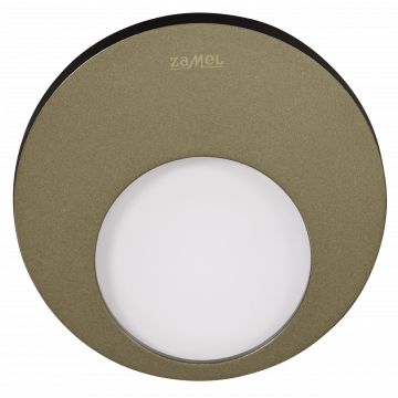 MUNA LED lamp flush mounted 230V AC gold cold white TYPE: 02-221-41