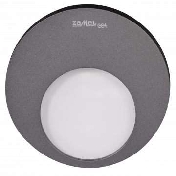 MUNA LED lamp flush mounted 230V AC graphite warm white TYPE: 02-221-32