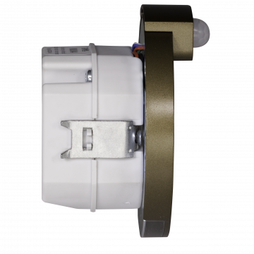MUNA LED lamp flush mounted 230V AC motion sensor gold cold white TYPE: 02-222-41