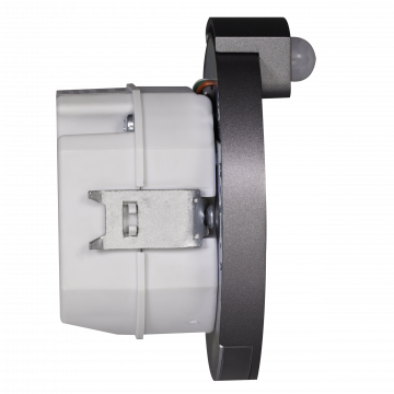 MUNA LED lamp flush mounted 230V AC motion sensor graphite cold white TYPE: 02-222-31