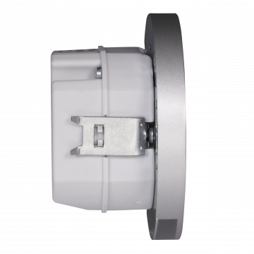 MUNA LED lamp flush mounted 230V AC RF receiver aluminium cold white TYPE: 02-224-11