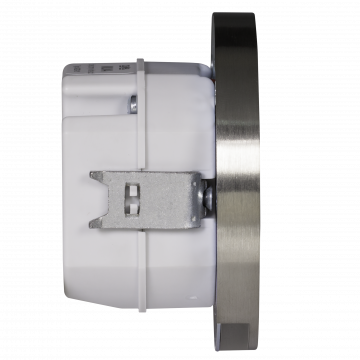 MUNA LED lamp flush mounted 230V AC RF receiver steel warm white TYPE: 02-224-22