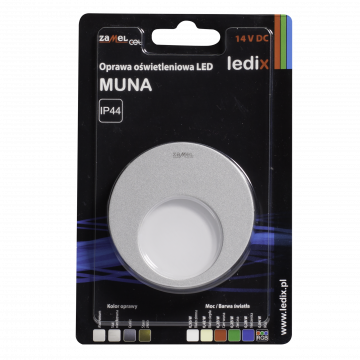MUNA LED lamp surface mounted 14V DC aluminium RGB TYPE: 02-111-16