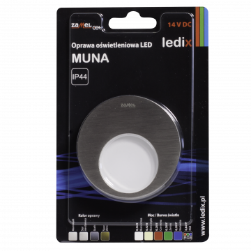 MUNA LED lamp surface mounted 14V DC steel RGB TYPE: 02-111-26