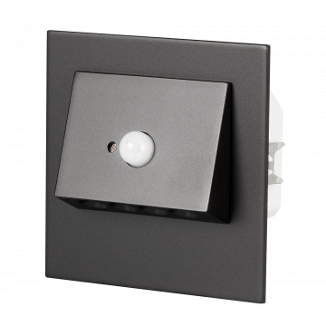 NAVI LED fixture FM 230V AC motion sensor black co ld white type: 11-222-61