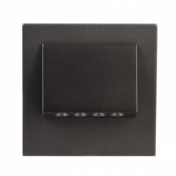 NAVI LED fixture SM with frame 14V DC black warm w hite type: 11-111-62