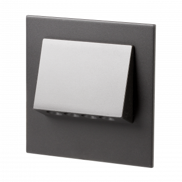NAVI LED lamp flush mounted 14V DC black cold white with frame TYPE: 11-211-61