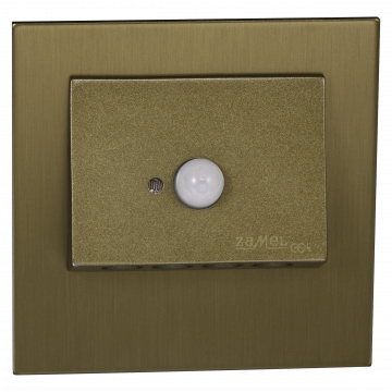 NAVI LED lamp flush mounted 14V DC motion sensor gold warm white TYPE: 11-212-42