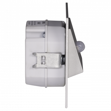 NAVI LED lamp flush mounted 230V AC motion sensor aluminium cold white TYPE: 11-222-11