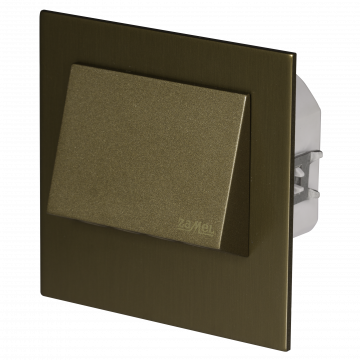 NAVI LED lamp flush mounted 230V AC RF receiver gold warm white TYPE: 11-224-42