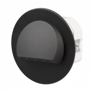 RUBI LED fixture FM 230V AC black cold white type: 09-221-61